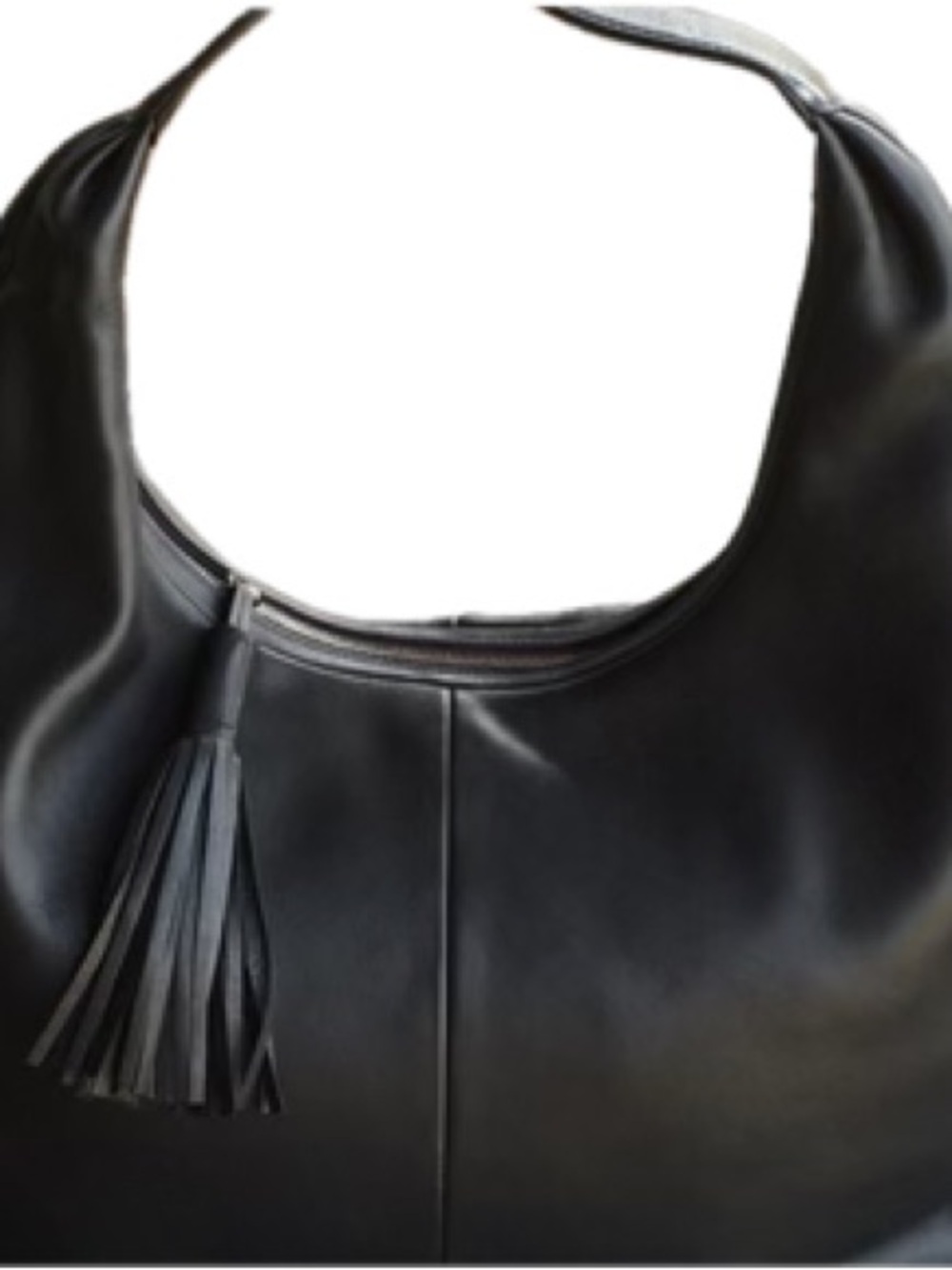 🖤 Barney’s New York Black, Lucious Leather Hobo Bag With Tassel– Like New 🖤